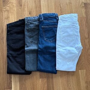Top Shop Jamie skinny jeans bundle! (4 pairs!)